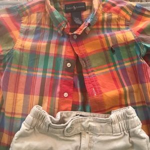 Boys Polo sz 4t set great for the summer